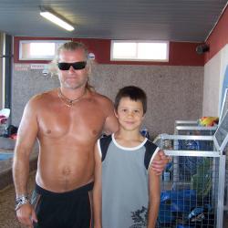 Philippe LUCAS et Geoffroy MATHIEU (9 ans)