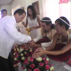 Témoin au mariage de David ISMALONE et Ying JULALUKE (2006)