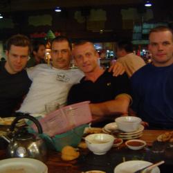 Avec amis du Muaythai Institute (Bangkok)